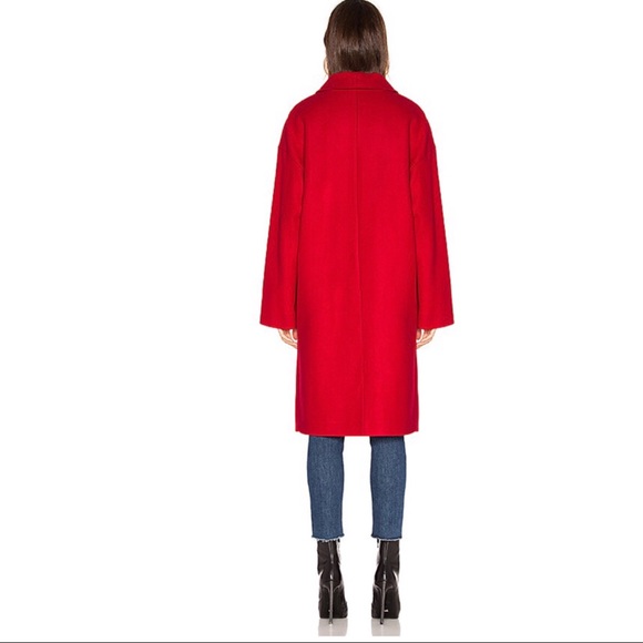 Red Wool Jacket - Picture 3 of 9